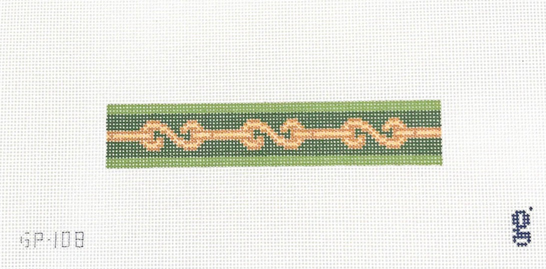 S Clasp Fob - Green