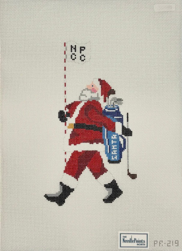 Santa Golfer