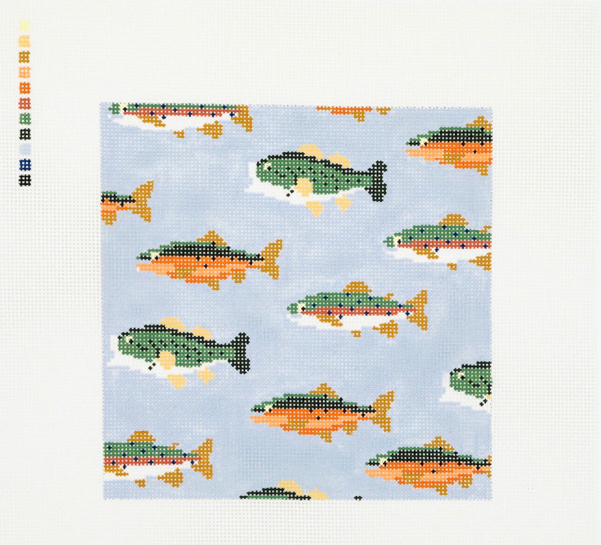 Trout Large Square
