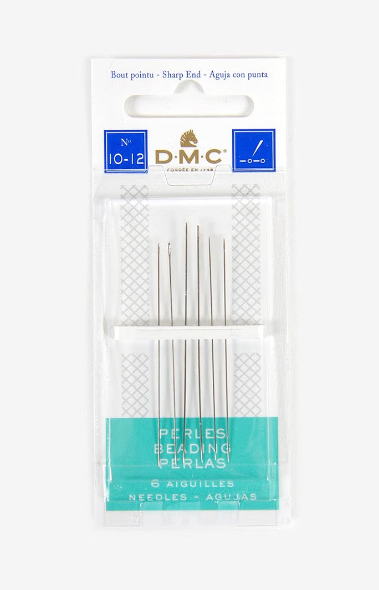 Beading Needles Sizes 10/12 Beading, DMC