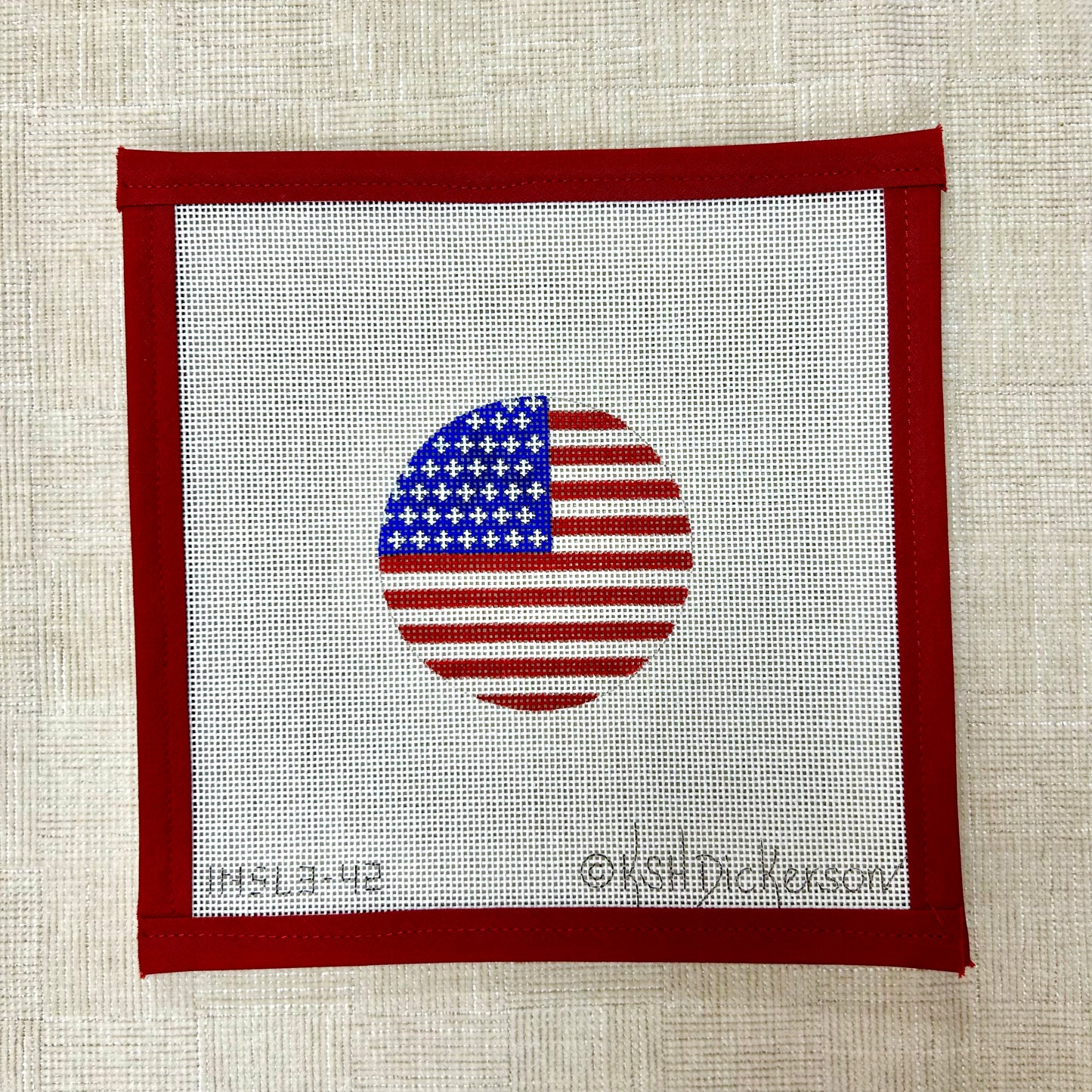 American Flag Round