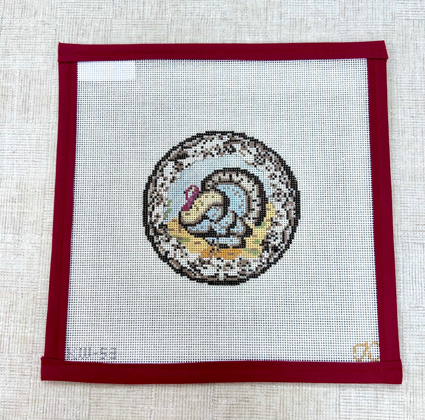 Transferware Turkey Plate