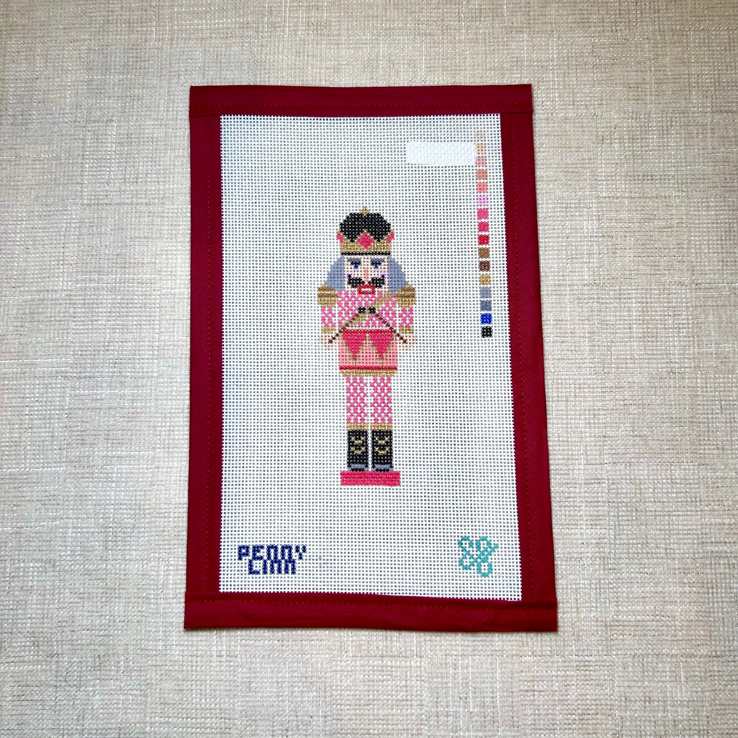 Mini Pink Herend Nutcracker