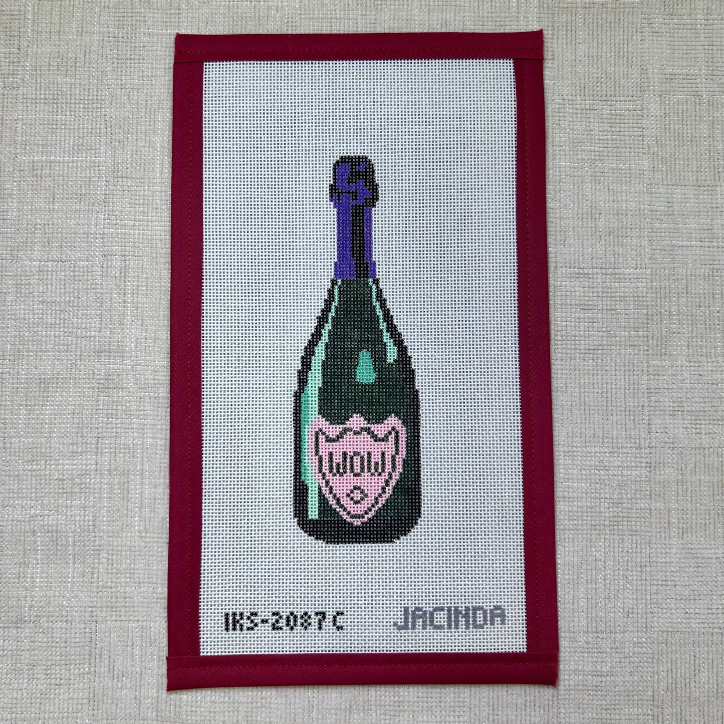 Wow Champagne Ornament