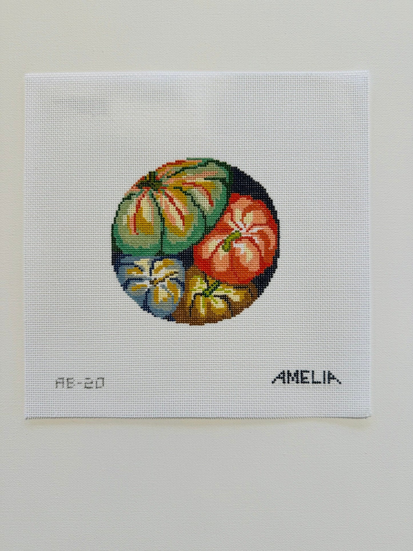 Tumbling Pumpkins Round