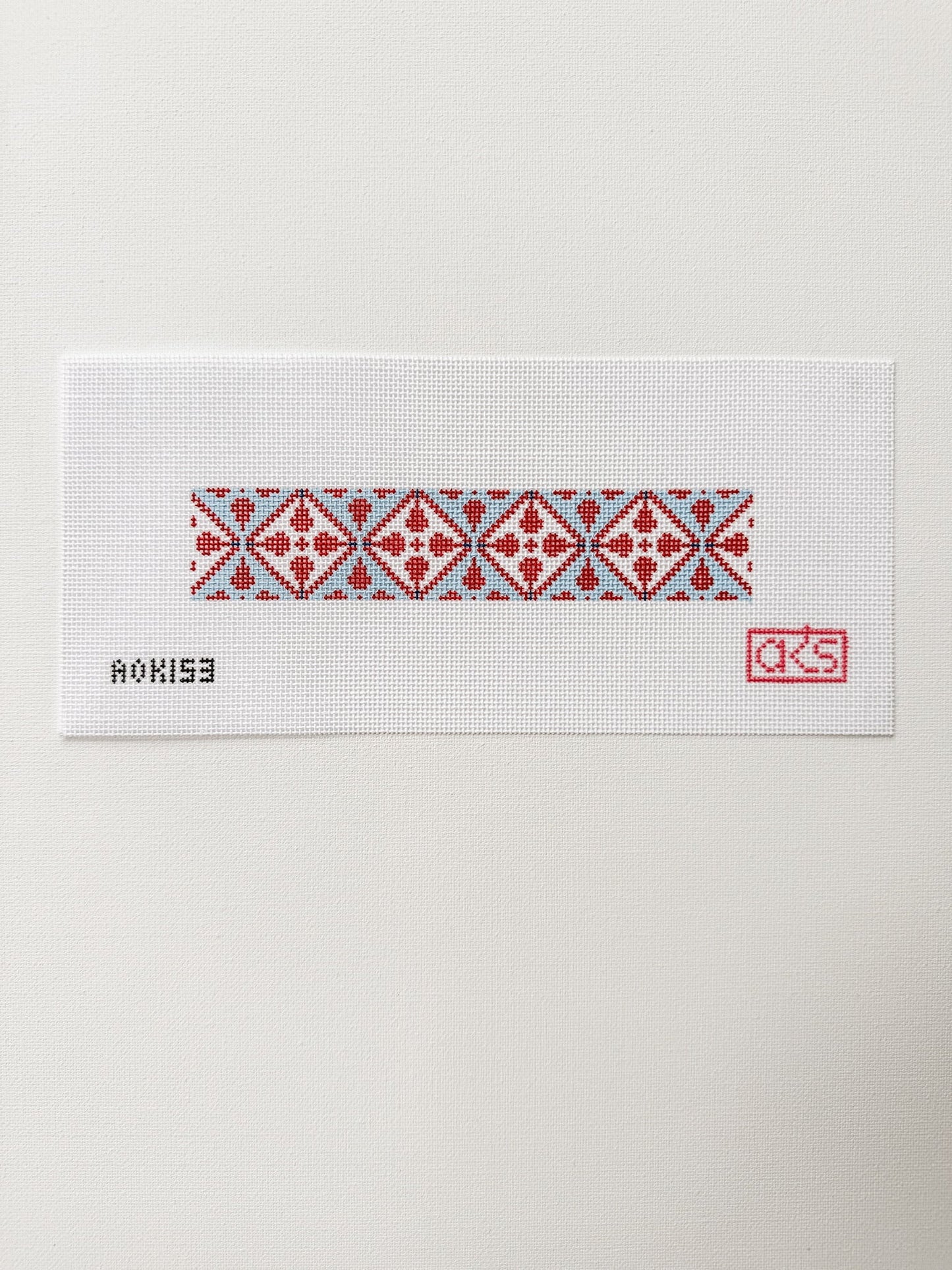 Red, White, blue key Fob