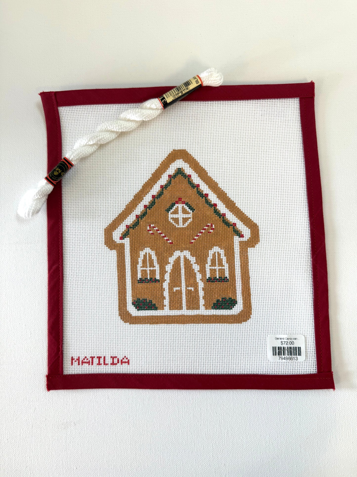 Garland Candy cane Gingerbread house