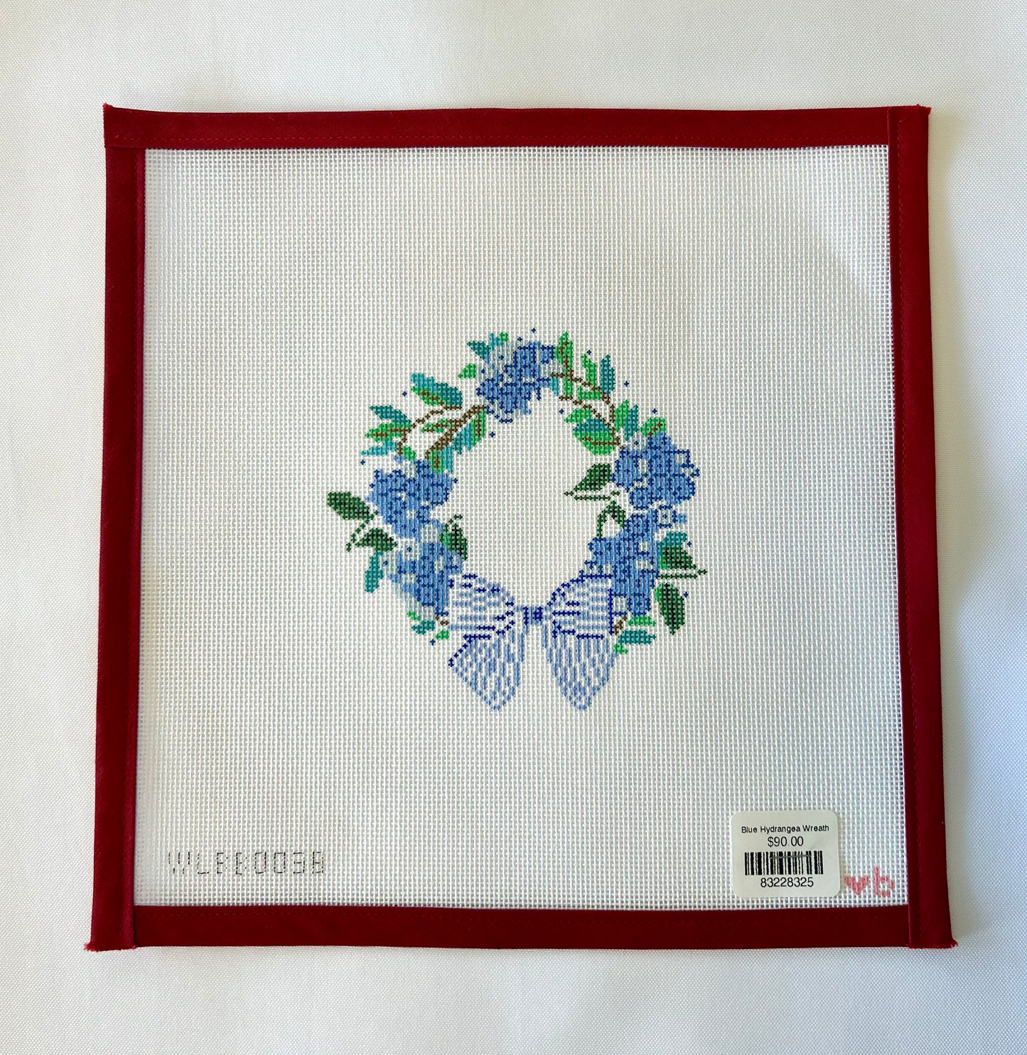 Blue Hydrangea Wreath