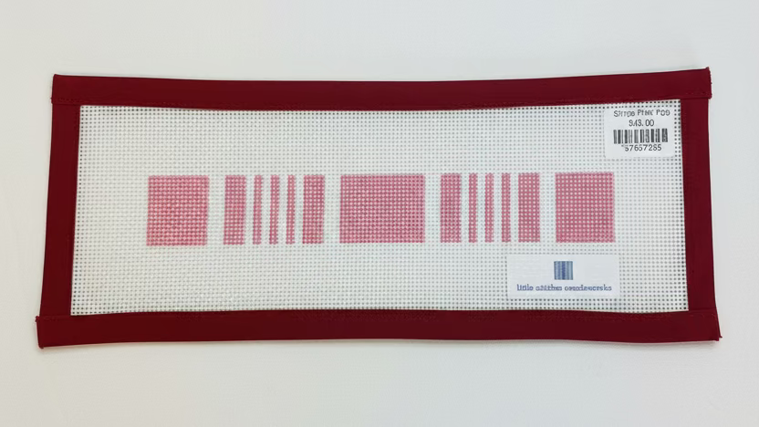 Stripe Pink Fob