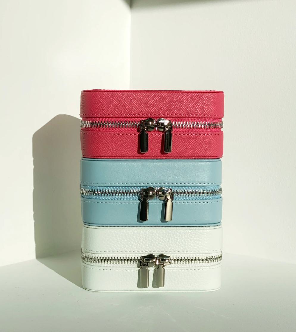 Self-Finish 5" Leather Jewelry Box