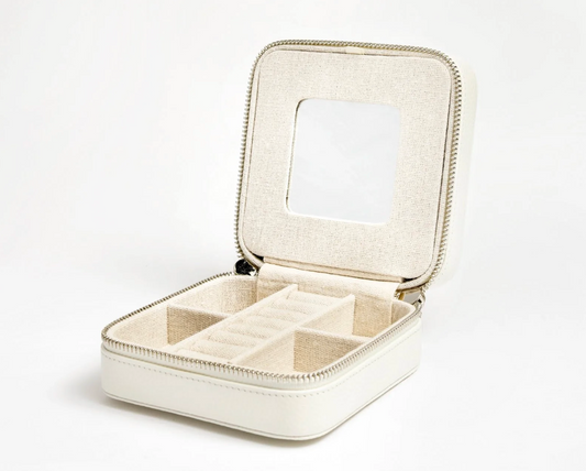Self-Finish 5" Leather Jewelry Box
