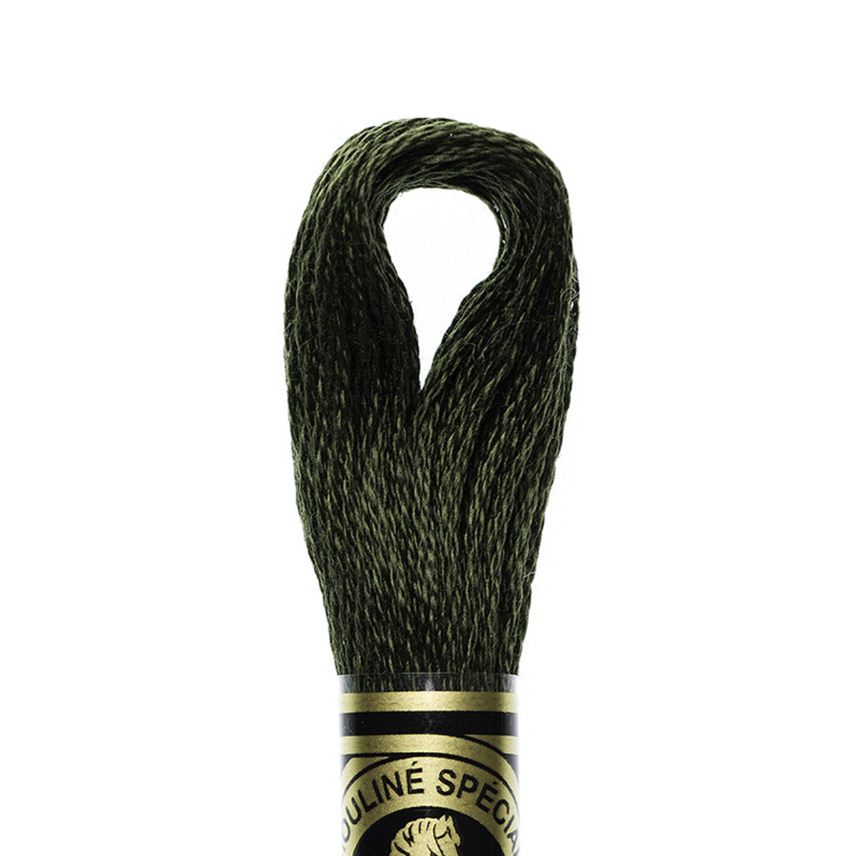 DMC Floss Color 934 Black Avocado Green