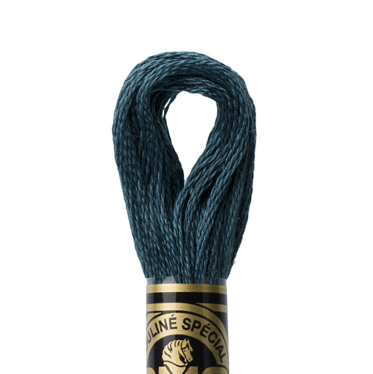 DMC Floss Color 924 Very Dark Gray Green