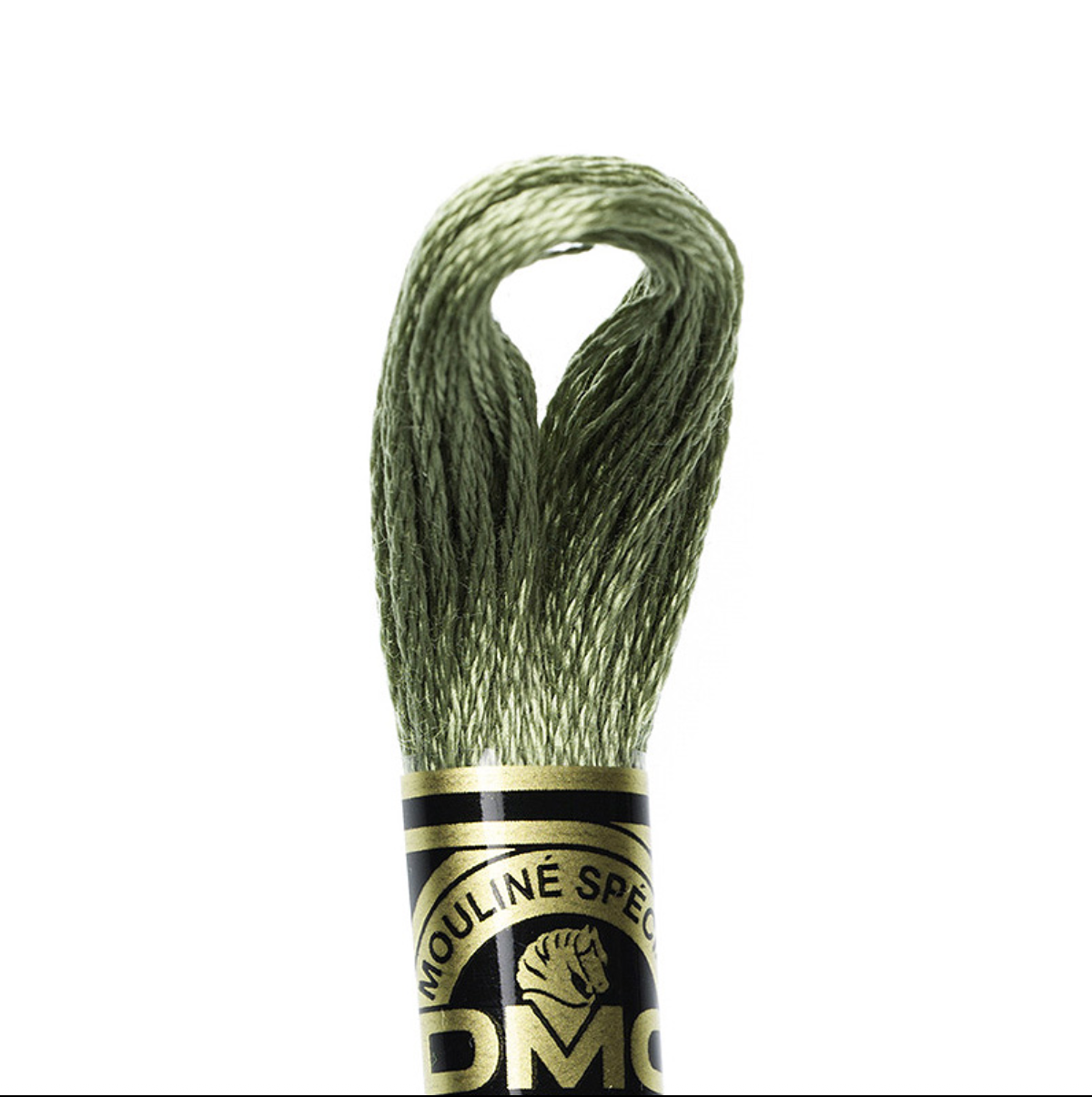 DMC Floss Color 3052 Med. Green Gray