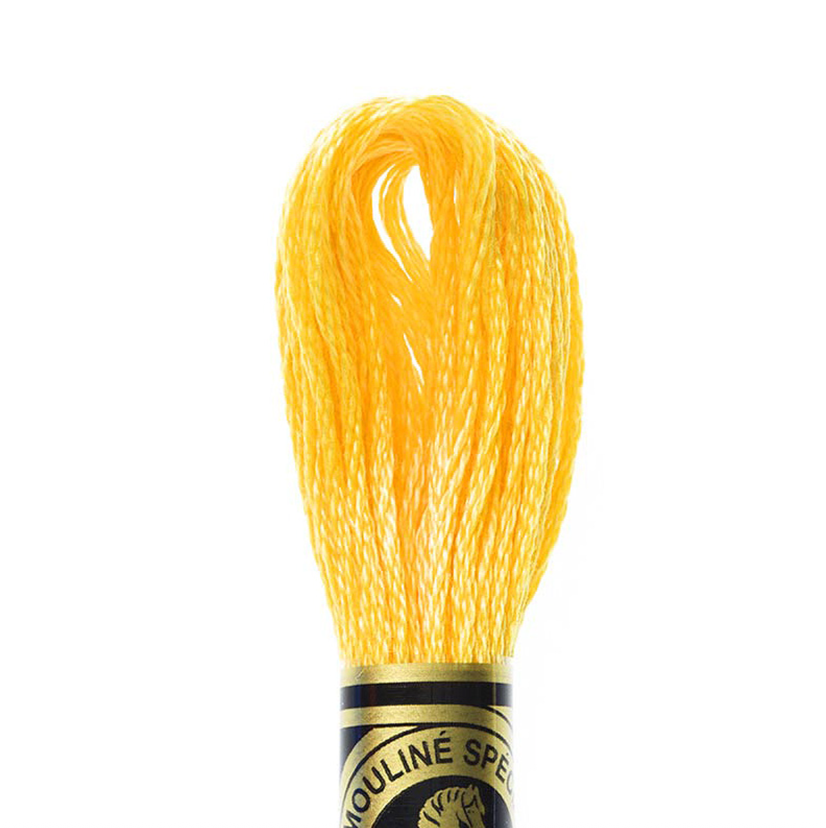 DMC Floss Color 743 Med. Yellow
