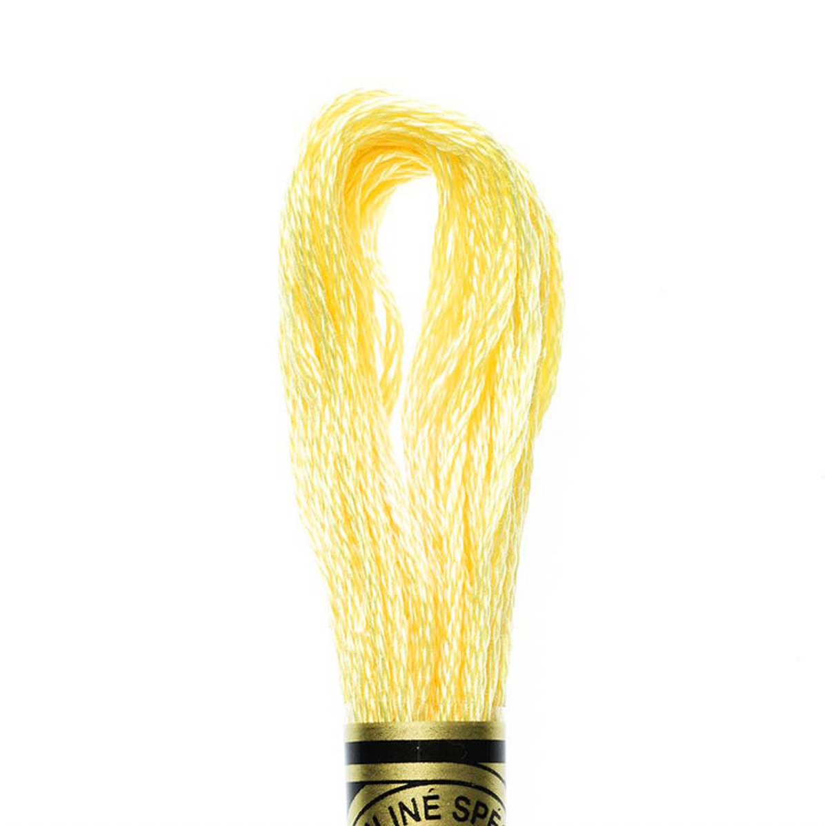 DMC Floss Color 727 Very Light Topaz