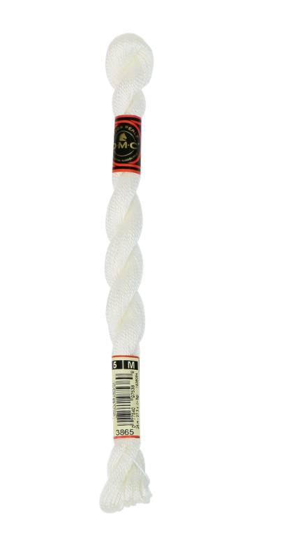 DMC 3865 Winter White - Pearl Cotton - Size 5