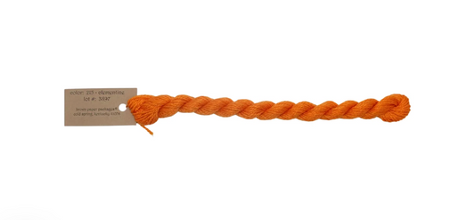 Silk & Ivory Skein - Clementine 215