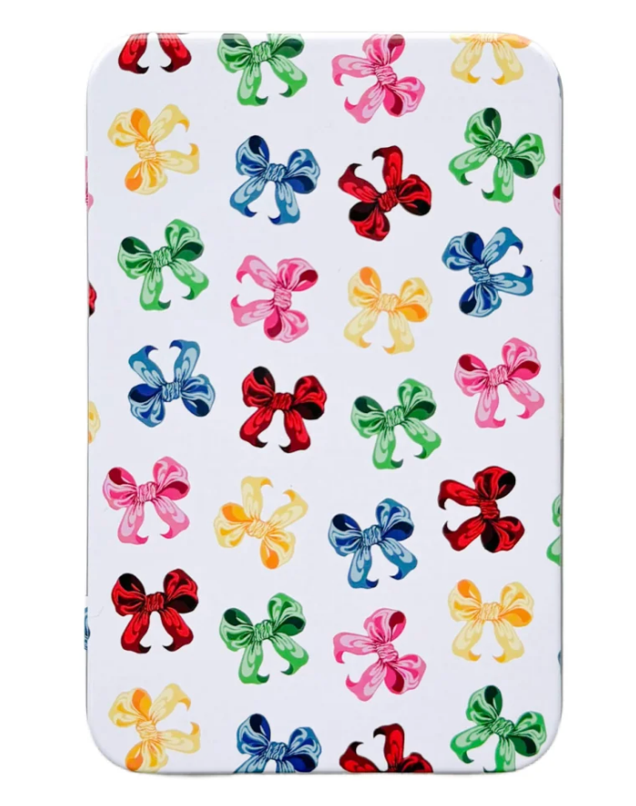 The Collection Bow Printed Tin with Magnet