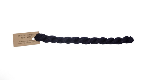 Silk & Ivory Skein - Midnight 031
