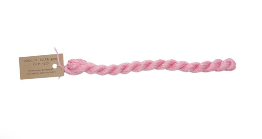 Silk & Ivory Skein - Bubble Gum 071