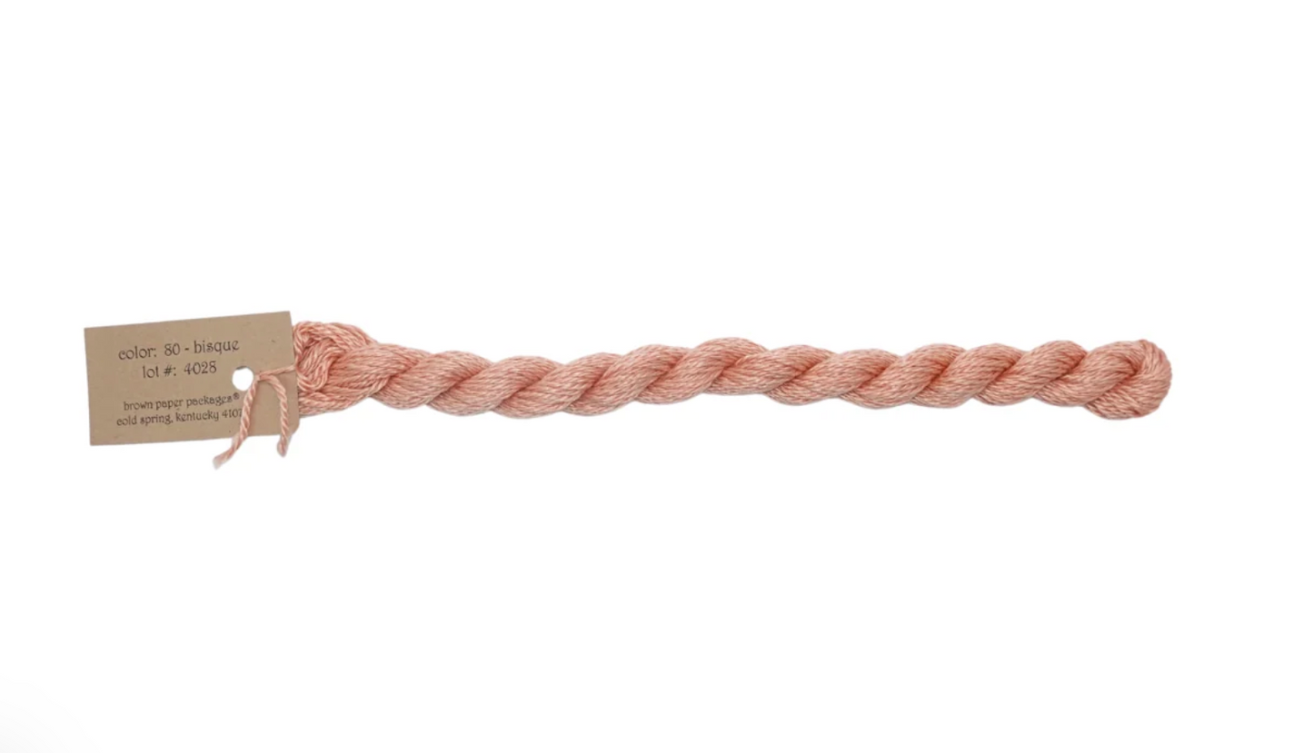 Silk & Ivory Skein - Bisque 080