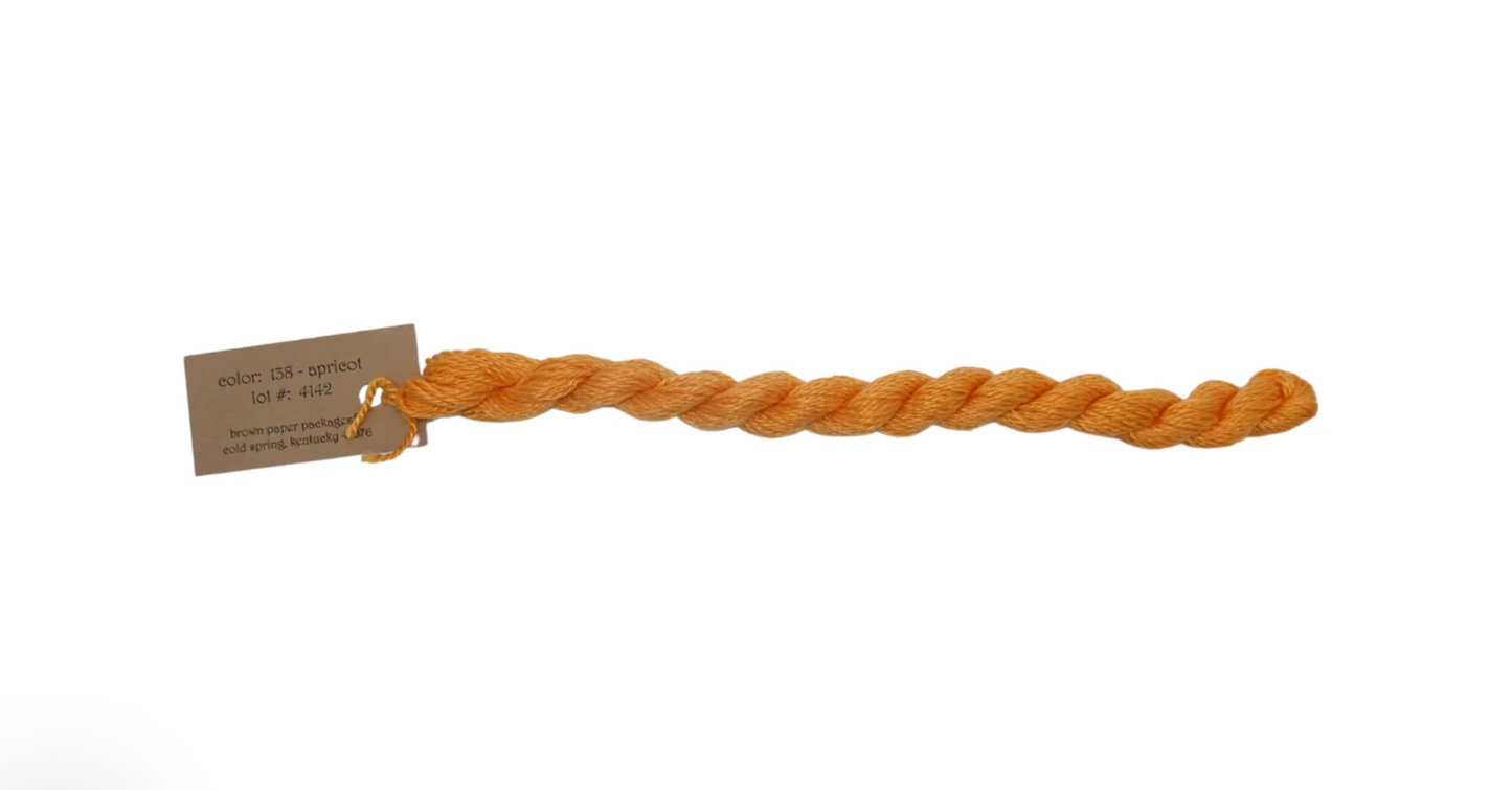 Silk & Ivory Skein - Apricot 138