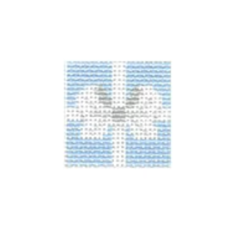 White Bow with Light Blue Background
