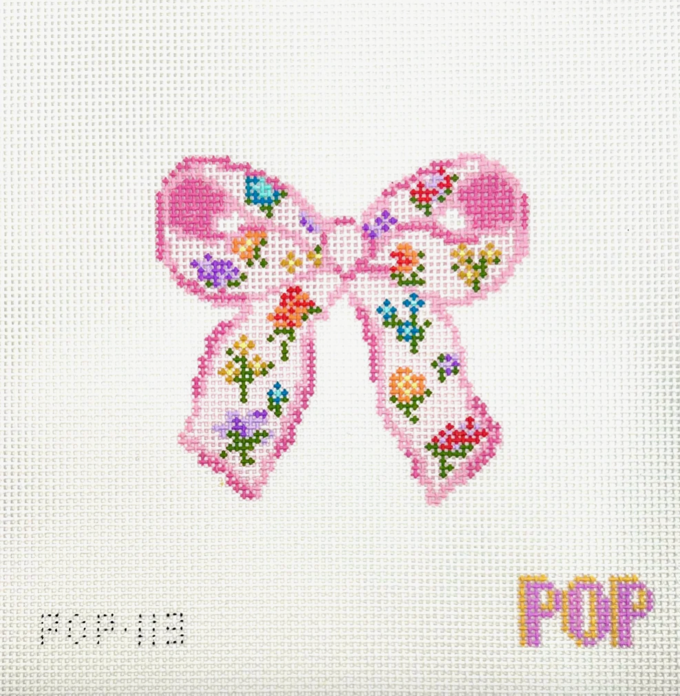 Floral Bow - PInk