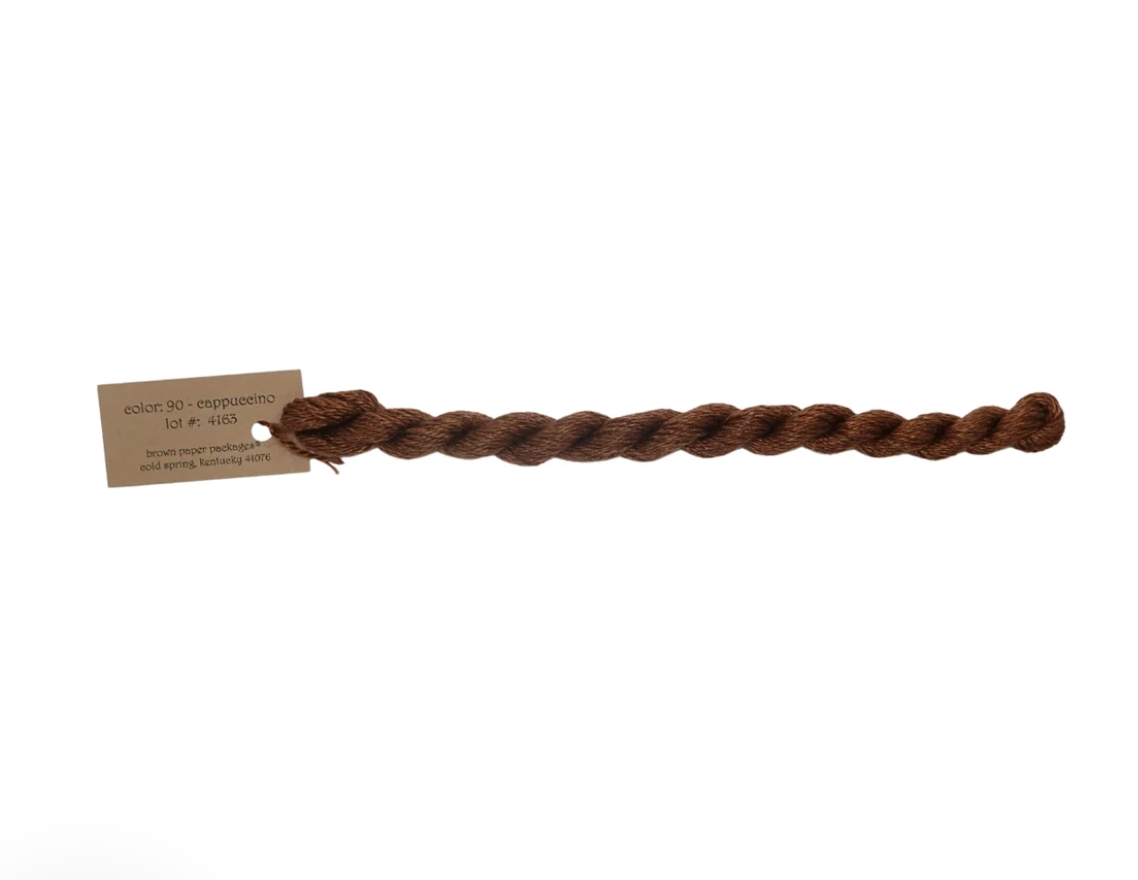 Silk & Ivory Skein - Cappuccino 90