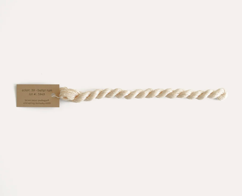 Silk & Ivory Skein - Butter Rum