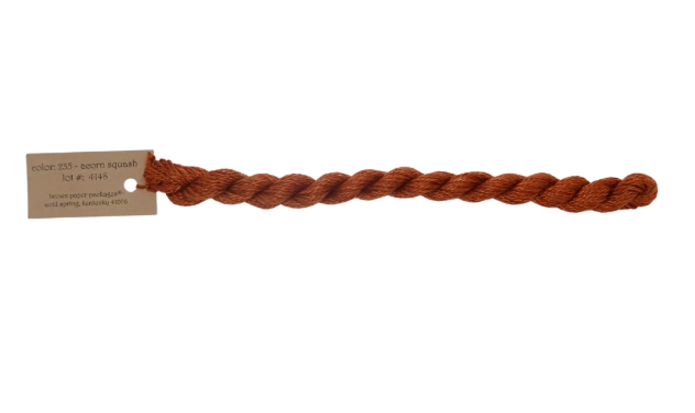 Silk & Ivory Skein - Acorn Squash