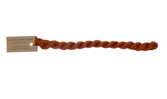 Silk & Ivory Skein - Acorn Squash