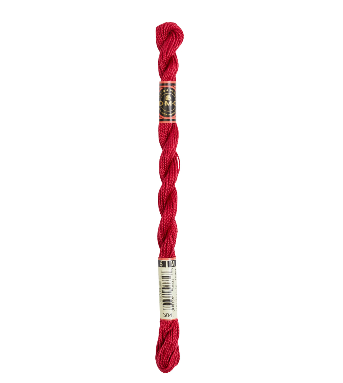 DMC Size 5 Pearl 304 Med. Red