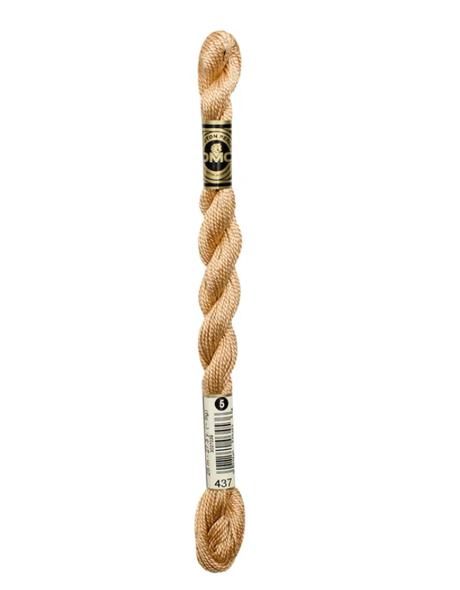 DMC Size 5 Pearl 437 Light Tan