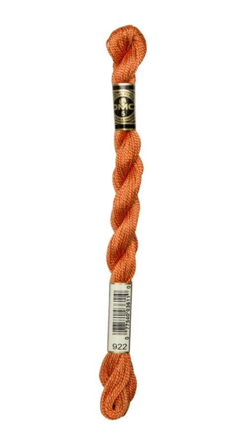 DMC Size 5 Pearl 922 Light Copper