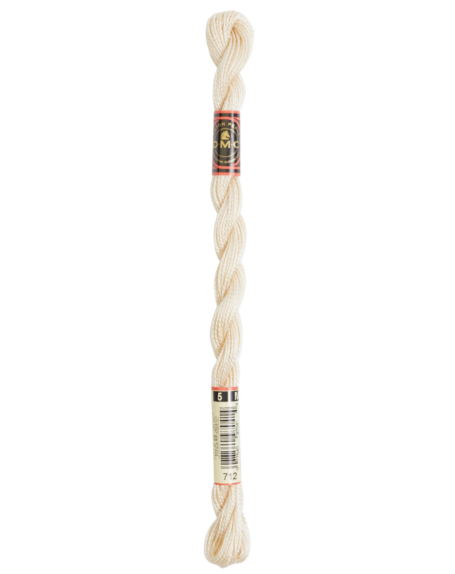 DMC Size 5 Pearl 712 Cream