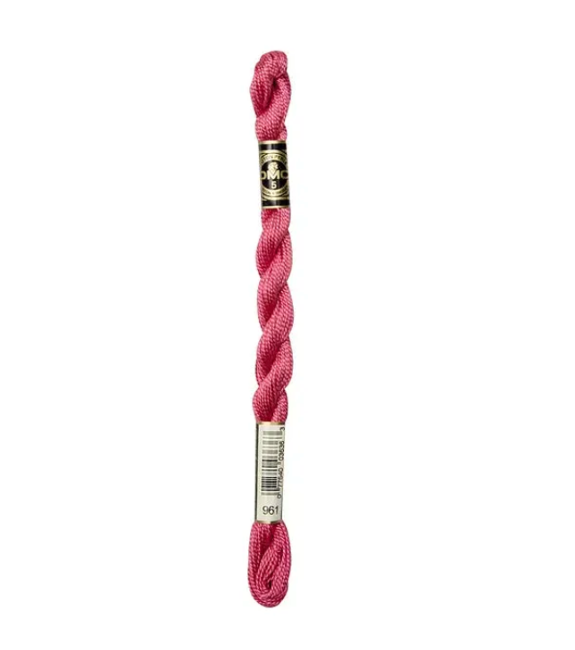 DMC Size 5 Pearl 961 Dark Dusty Rose