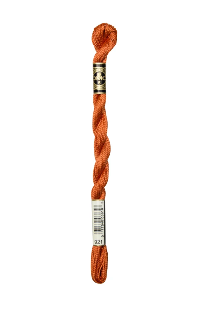 DMC Size 5 Pearl 921 Copper