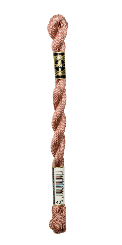 DMC Size 5 Pearl 407 Dark Desert Sand
