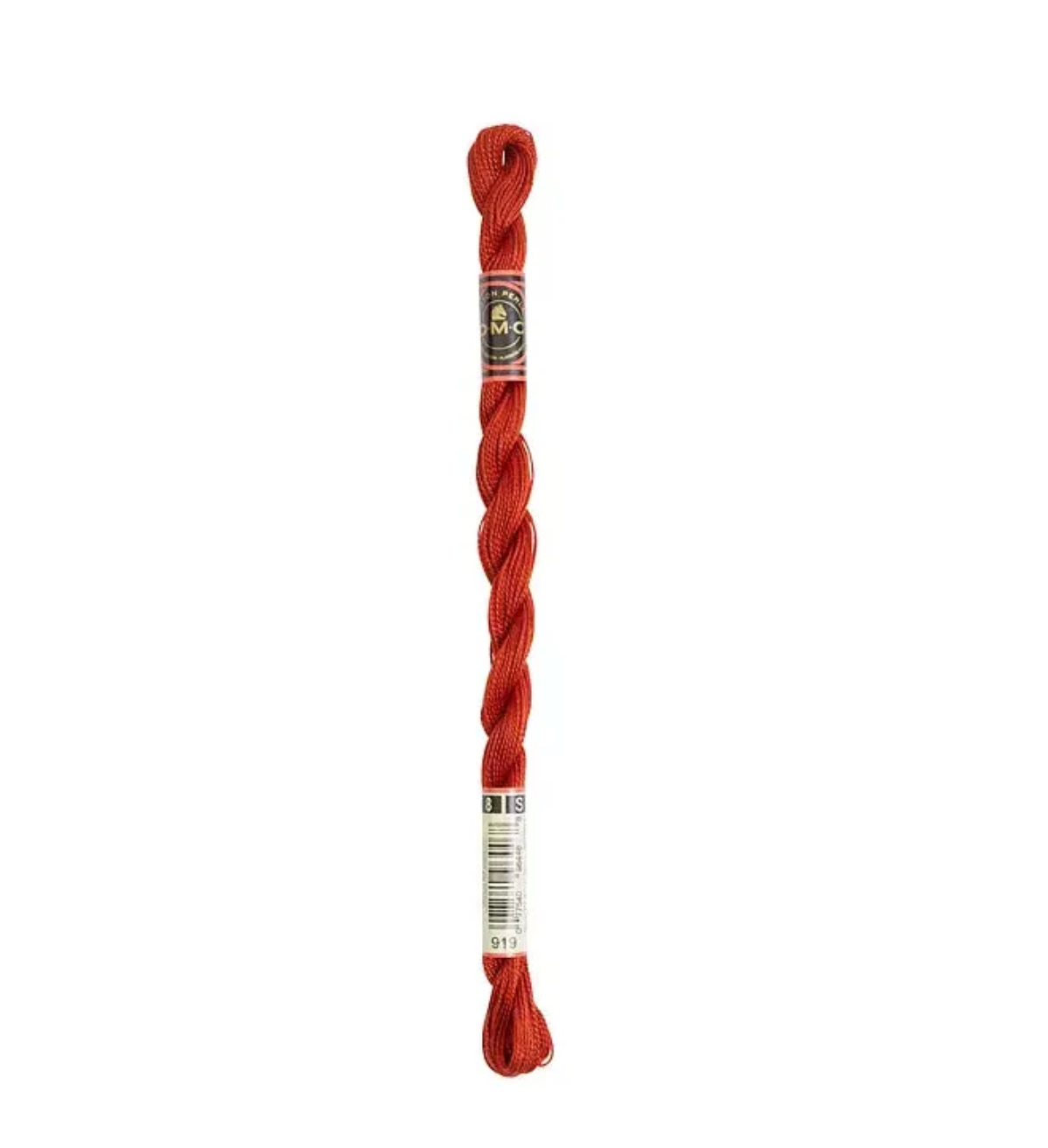 DMC Size 5 Pearl 919 Red Copper