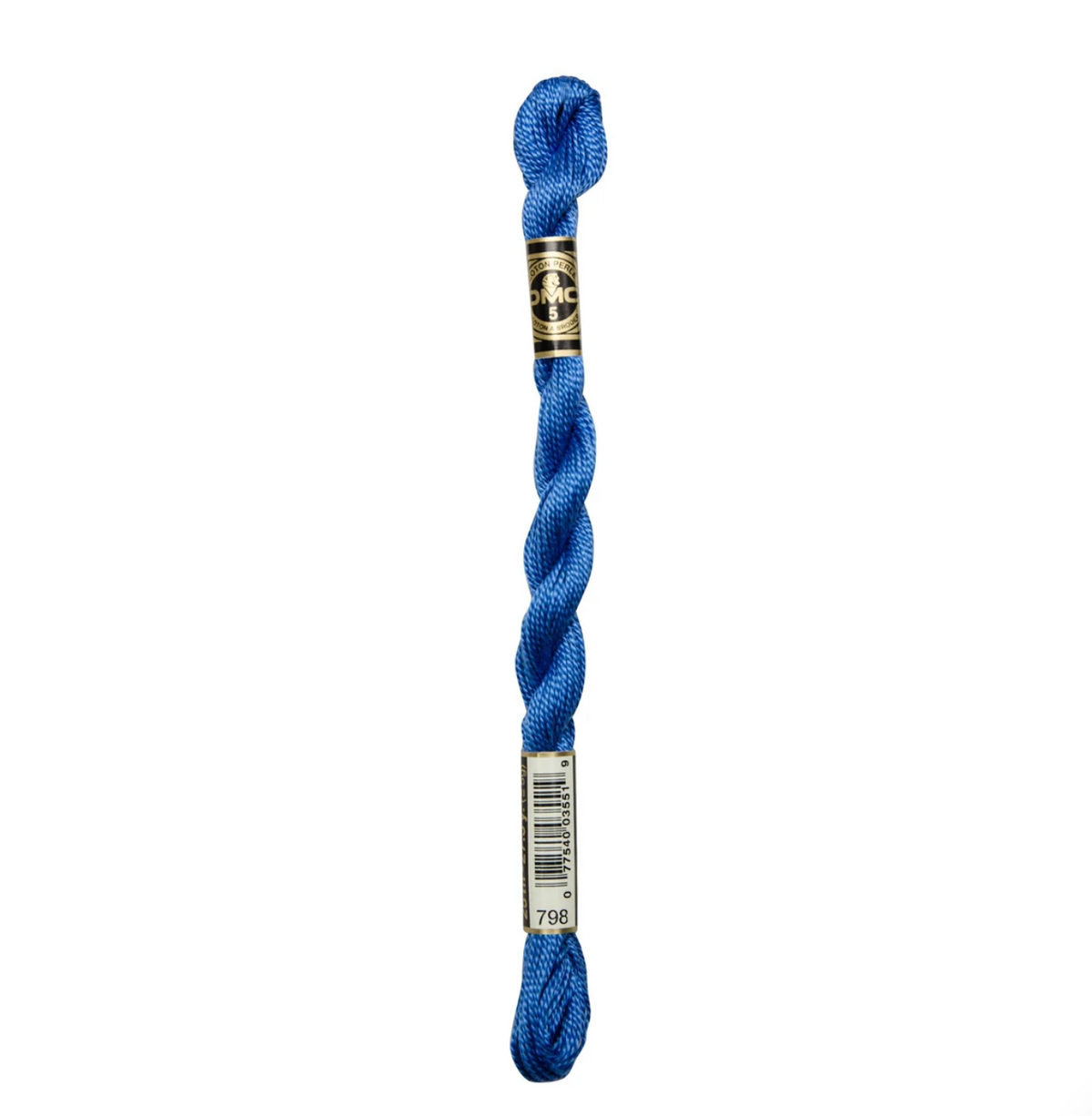 DMC Size 5 Pearl 798 Dark Delft Blue