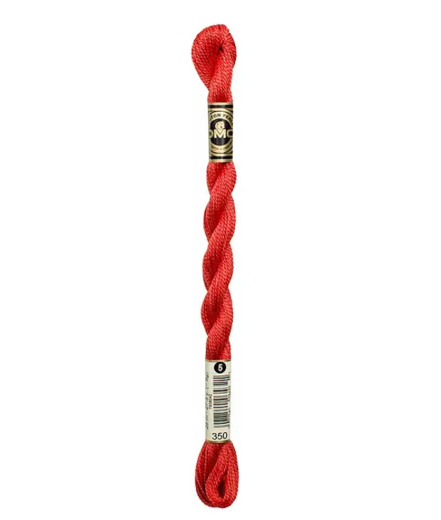 DMC Size 5 Pearl 350 Med. Coral
