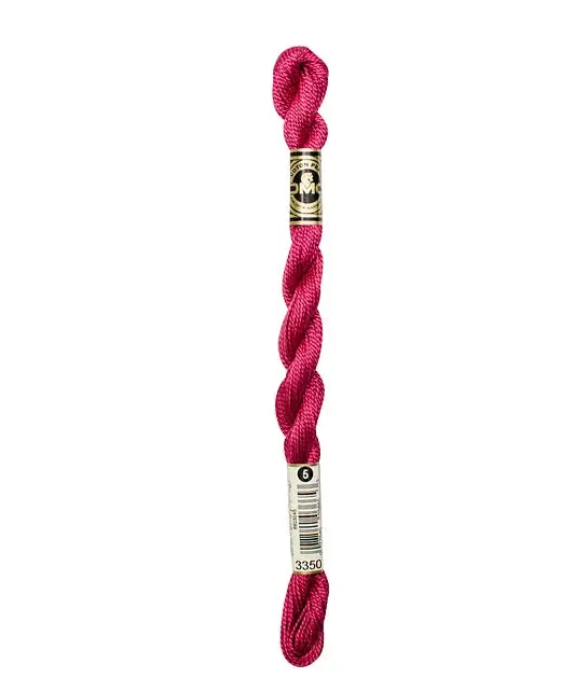 DMC Size 5 Pearl 3350 Ultra Dark Dusty Rose