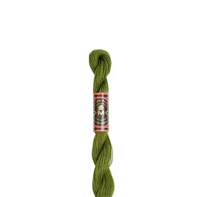 DMC Size 3 Pearl 937 Med. Avocado Green