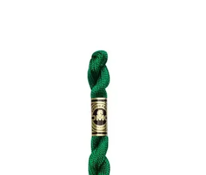 DMC Size 3 Pearl 909 Very Dark Emerald Green