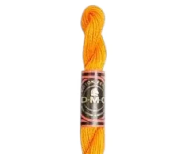 DMC Size 3 Pearl 741 Med. Tangerine