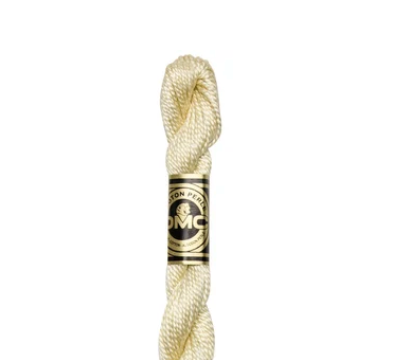 DMC Size 3 Pearl 677 Very Light Old Gold