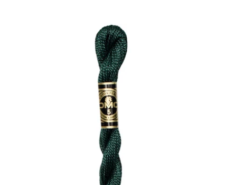 DMC Size 3 Pearl 500 Very Dark Blue Green