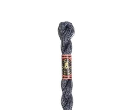 DMC Size 3 Pearl 413 Dark Pewter Gray